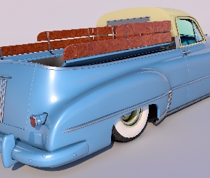 1949, Zabytkowy, Pontiac Streamliner Six Sedan Delivery