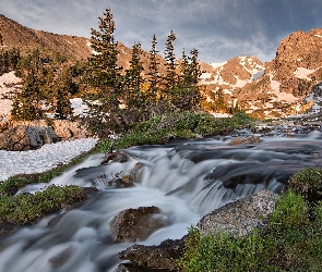 Indian Peaks Wilderness, Rzeka, Stany Zjednoczone, Góry, Stan Kolorado