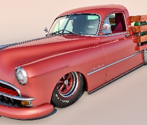 1949, Zabytkowy, Pontiac Streamliner Six Sedan Custom