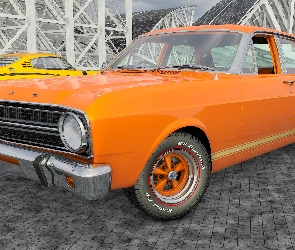 Ford Falcon XR GT, 3D, Zabytkowy, 1967