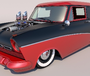 Zabytkowy, 1957, Ford Taunus 17M P2
