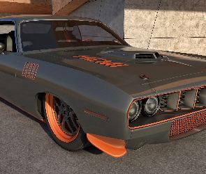 Plymouth Cuda 426, 1971, Zabytkowy