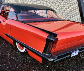 Tył, Zabytkowy, Oldsmobile 88 Coupe, 1958