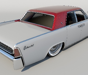 3D, Zabytkowy, Lincoln Continental, 1962