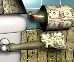 Papier, Dolary, Toaletowy