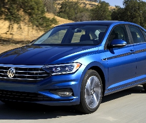 Volkswagen Jetta, Droga, Niebieski