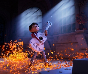 Gitara, Chłopiec - Miguel Rivera, Film animowany, Coco