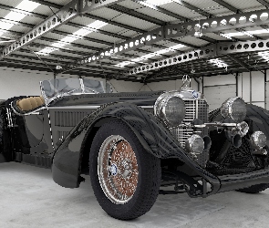 1930, Zabytkowy, Mercedes SSK Roadster