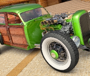 Rat Rod, Woodie, Nadwozie