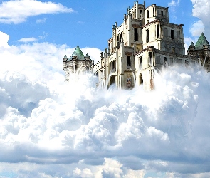 Niebo, Chmury, Zamek