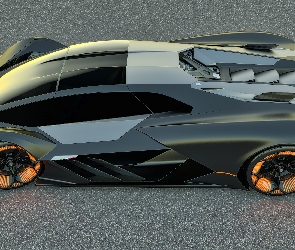 Grafika, Lamborghini Terzo Millennio Concept