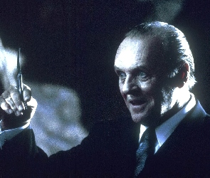krawat, koszula, Anthony Hopkins, biała