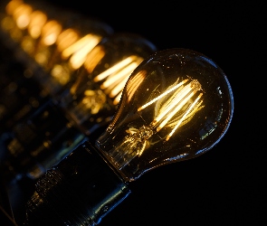 Żarówki, Oświetlenie, Światło, Elektryczność