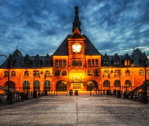 Muzeum kolejnictwa, Stany Zjednoczone, Miasto Jersey City, Stan New Jersey, Central Railroad of New Jersey Terminal