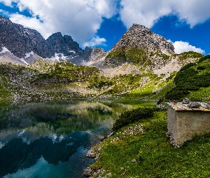Austria, Gmina See, Jezioro Drachensee, Góry