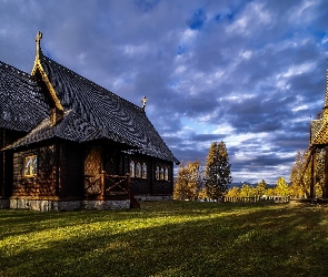 Szwecja, Hrabstwo Norrbotten, Kościół Kvikkjokk Church, Miejscowość Kvikkjokk