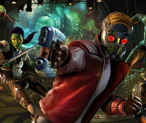 Strażnicy Galaktyki, Star-Lord, Gra, Guardians of the Galaxy - The Telltale Series