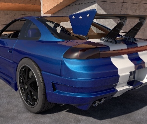 Niebieski, Dodge Stealth