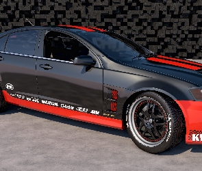 Czarno-czerwony, Holden HSV GTS