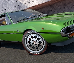 Alfa Romeo Montreal, 1970, Zielony