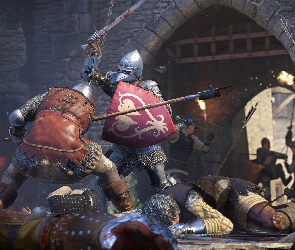 Rycerze, Walka, Gra, Kingdom Come Deliverance