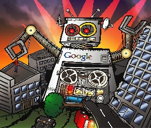 Miasto, Google, Robot