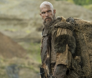 Aktor, Szkutnik, Wikingowie, Gustaf Skarsgard, Floki, Serial, Vikings