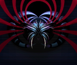 Kły, 3D, Stwór