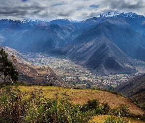 Góry Andy, Peru, Miasteczko Urubamba, Święta Dolina Inków