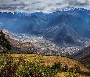 Peru, Miasteczko Urubamba, Góry Andy, Święta Dolina Inków