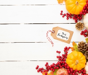 Jabłka, Jagody, Dynie, Sztuczne, Święto Dziękczynienia, Szyszki, Thanksgiving, Deski
