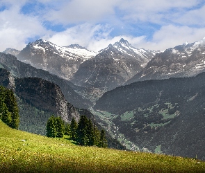 Szwajcaria, Dolina, Góry, Alpy Berneńskie