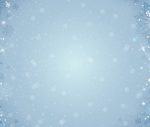 Śnieg, Płatki, Niebieskie, Tło