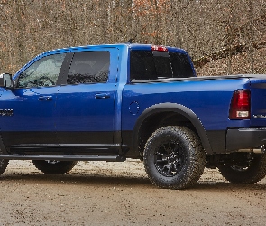 Niebieski, Rebel, Dodge RAM 1500