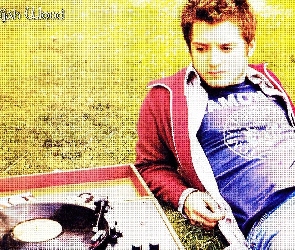 płyta, adapter, Elijah Wood