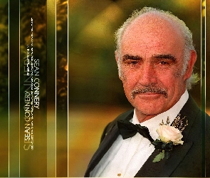 Sean Connery, czarny garnitur