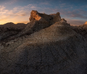 Góry Aktau, Kazachstan, Park Narodowy Ałtynemel, Obwód ałmacki, Skały