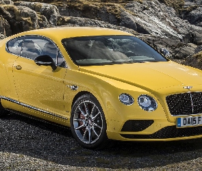 Żółty, Bentley Continental GT