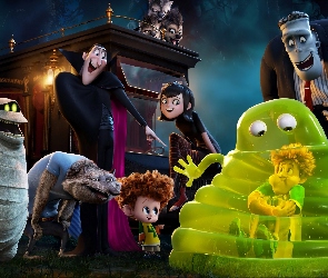 Hotel Transylvania 2, Bohaterowie, Film