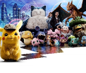 Justice Smith, Kathryn Newton, Film, Pokemon Detektyw Pikachu