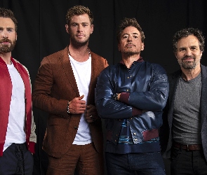 Mark Ruffalo, Robert Downey Jr., Aktorzy, Mężczyźni, Chris Evans, Chris Hemsworth