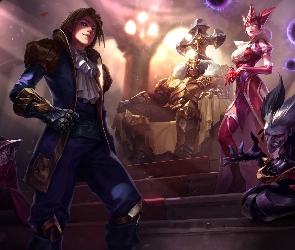 League of Legends, Ezreal, Gry, As Pik, Syndra, Postacie, Joker Shaco, Mordekaiser