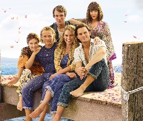 Film, Mamma Mia Here We Go Again, Jeremy Irvine, Lily James, Aktor, Aktorka