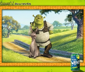 osioł, Shrek 2, Shrek