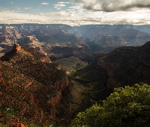 Stany Zjednoczone, Arizona, Wielki Kanion Kolorado, Park Narodowy Wielkiego Kanionu, Grand Canyon, Góry