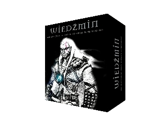 mężczyzna, The Witcher, amulet