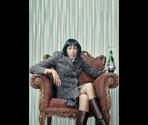 Heineken, kobieta, Piwo
