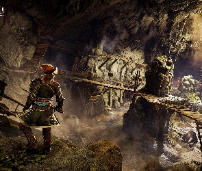Jaskinia, Bohater, Gra, GreedFall