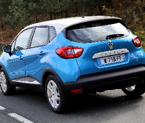 Renault Captur, Tył, Niebieski