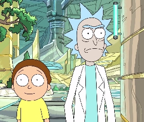 Serial animowany, Rick Sanchez Rick i Morty, Postacie, Morty Smith, Rick i Morty